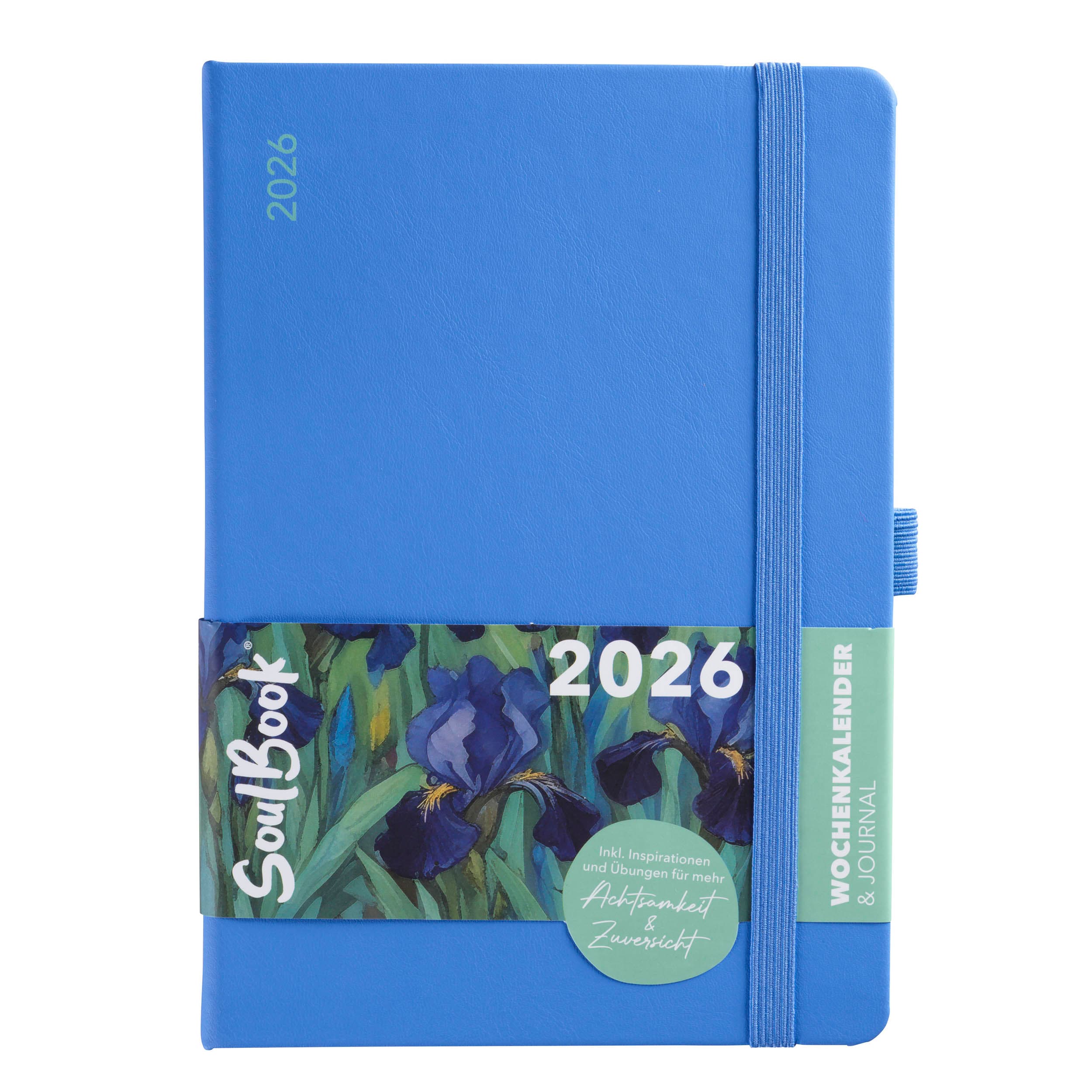 SoulBook 2026 Wochenkalender & Journal A5 Blau
