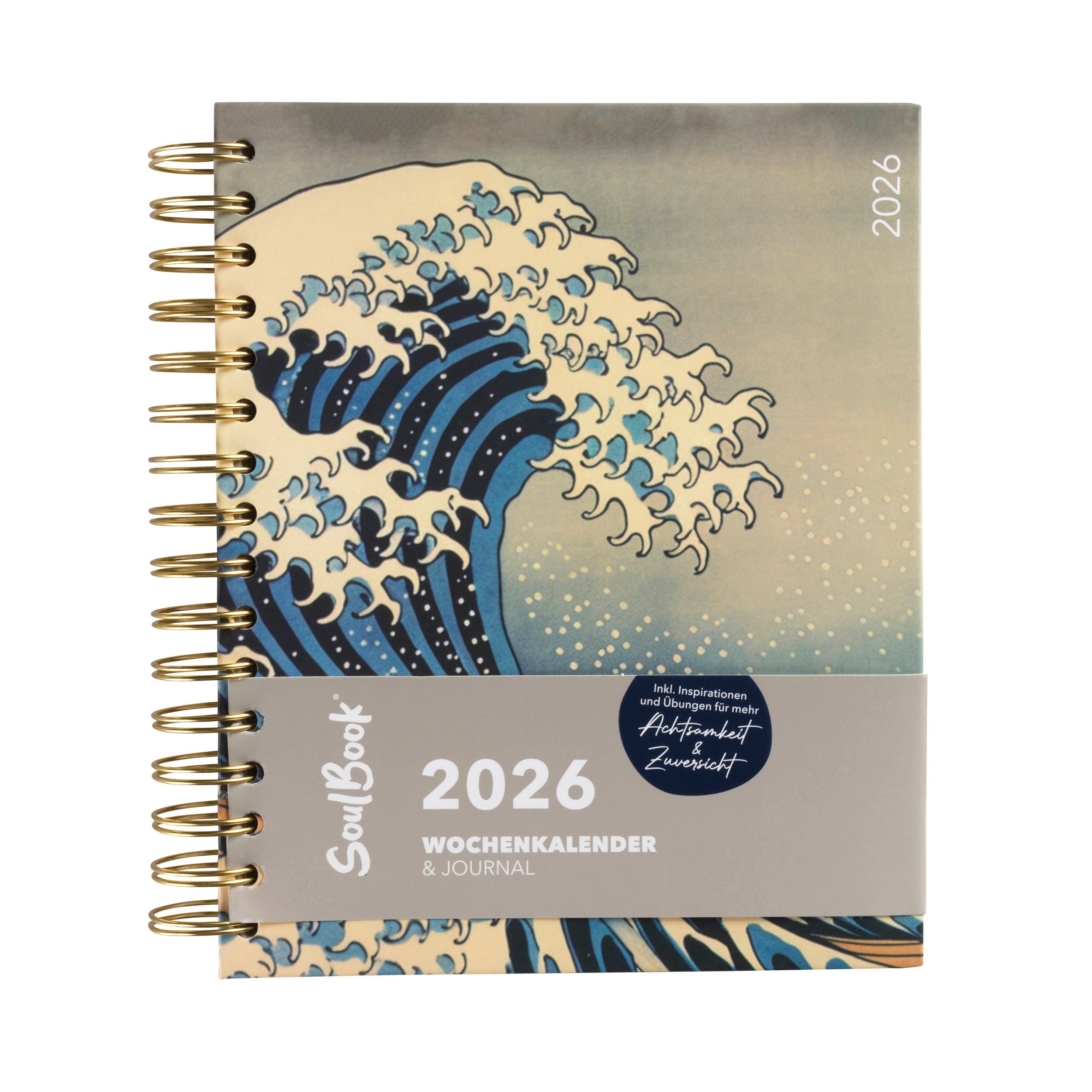 SoulBook 2026 Wochenkalender & Journal  A5 Welle