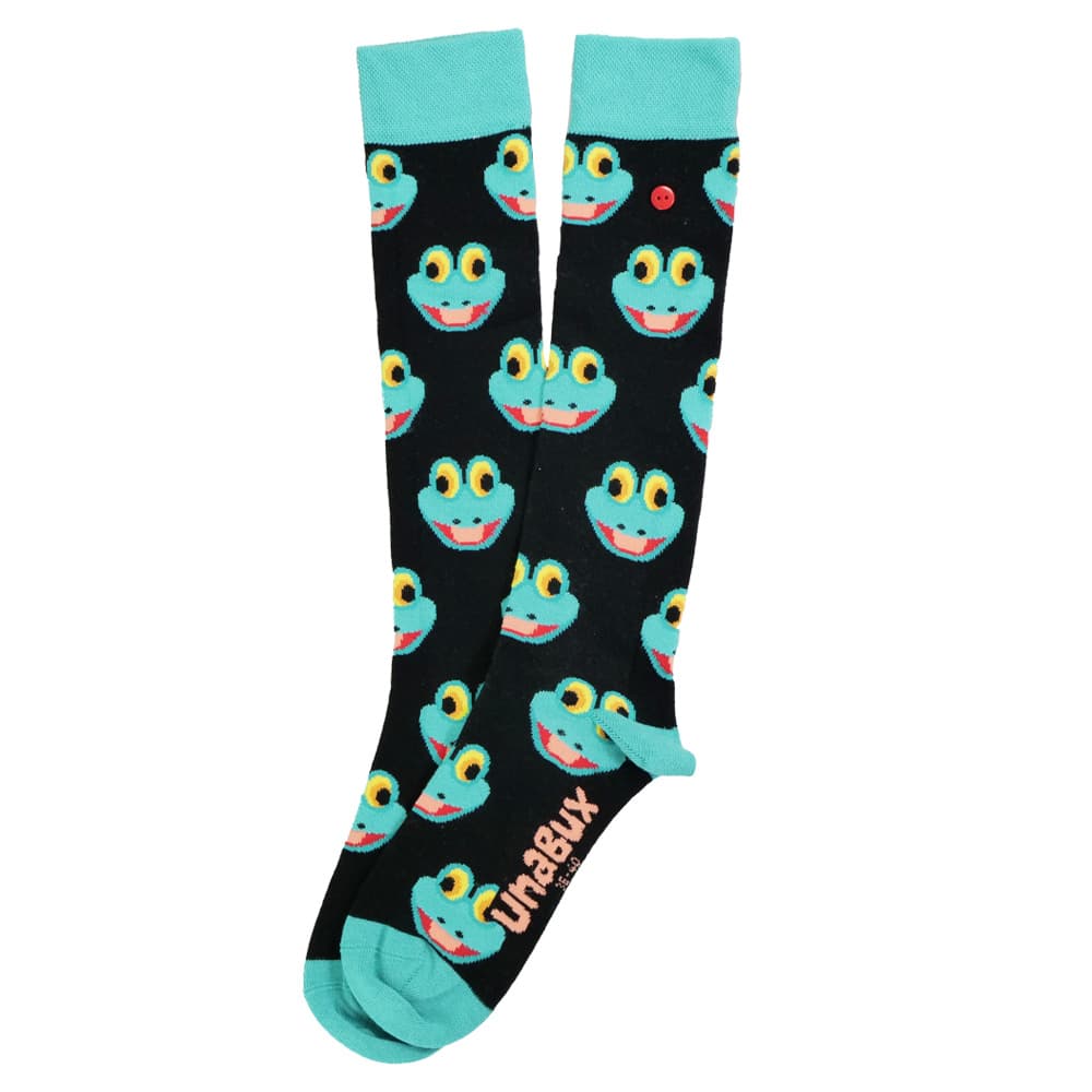 UnaBux Unisex Kniestrümpfe Frosch