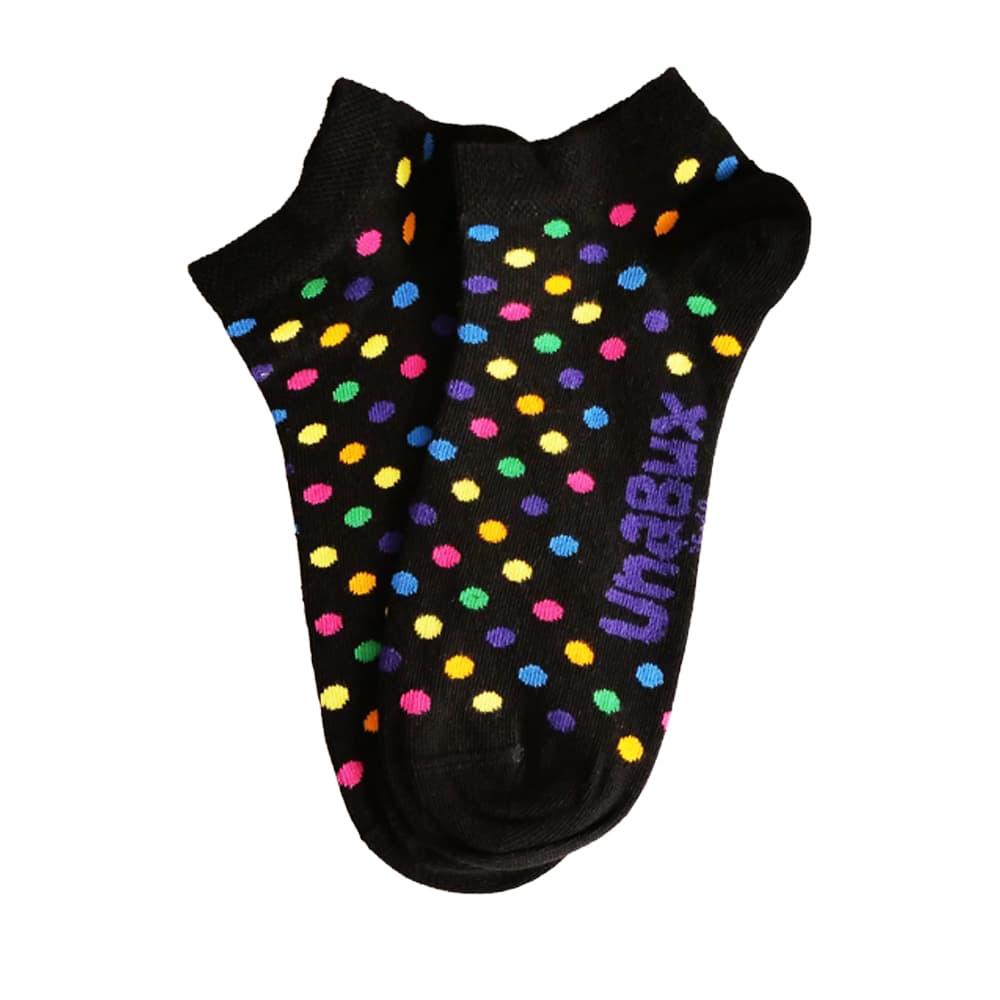 UnaBux Unisex Sneaker Socken Punkte