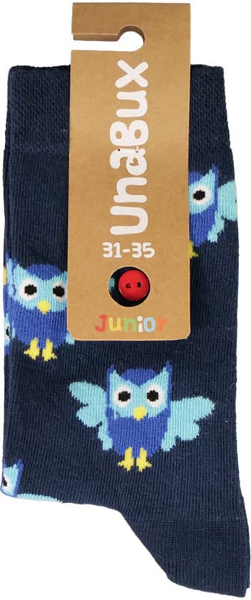 UnaBux Kinder Socken Uhu