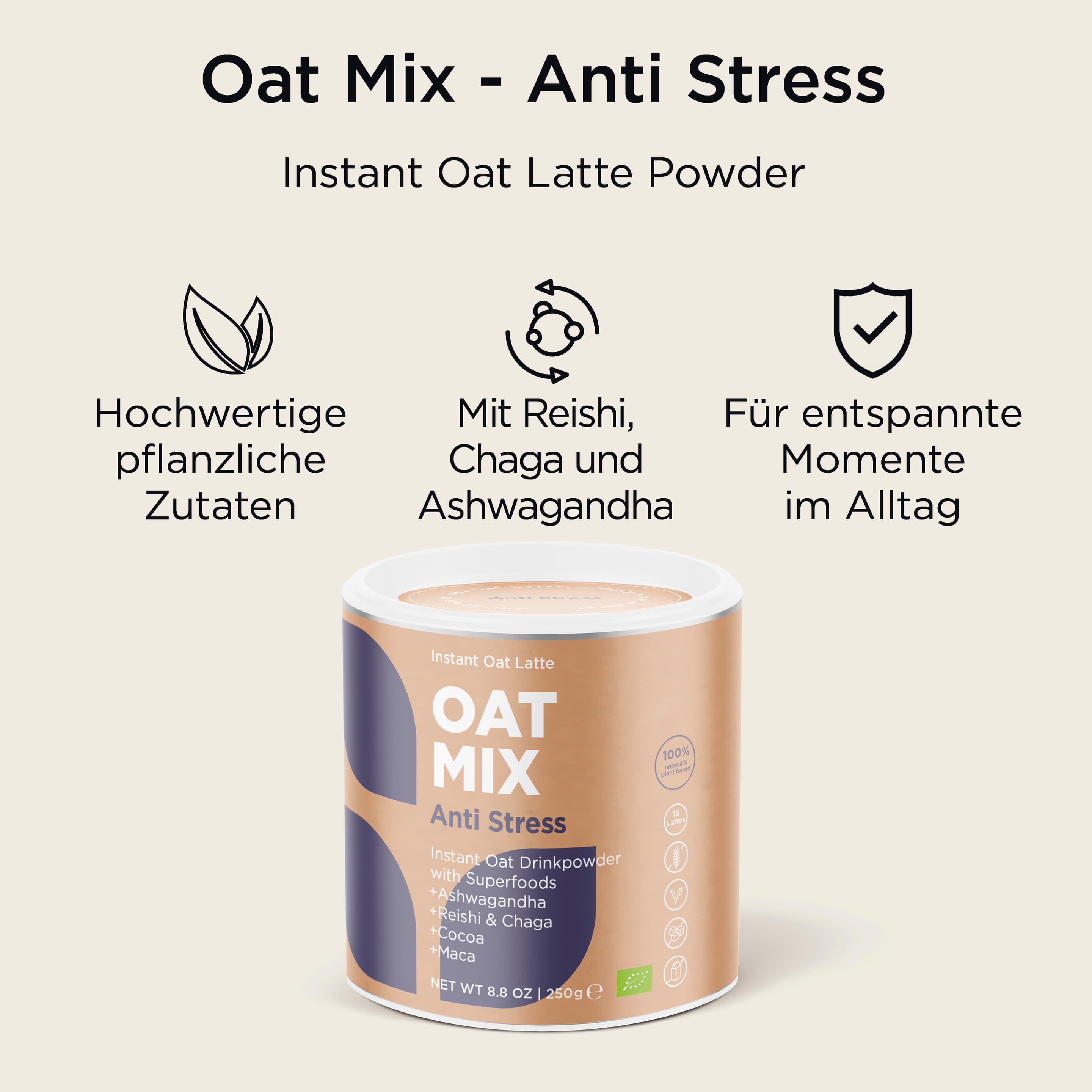 Produktbild SOOPERFOOD Bio Oat Mix Anti Stress 10 von 10