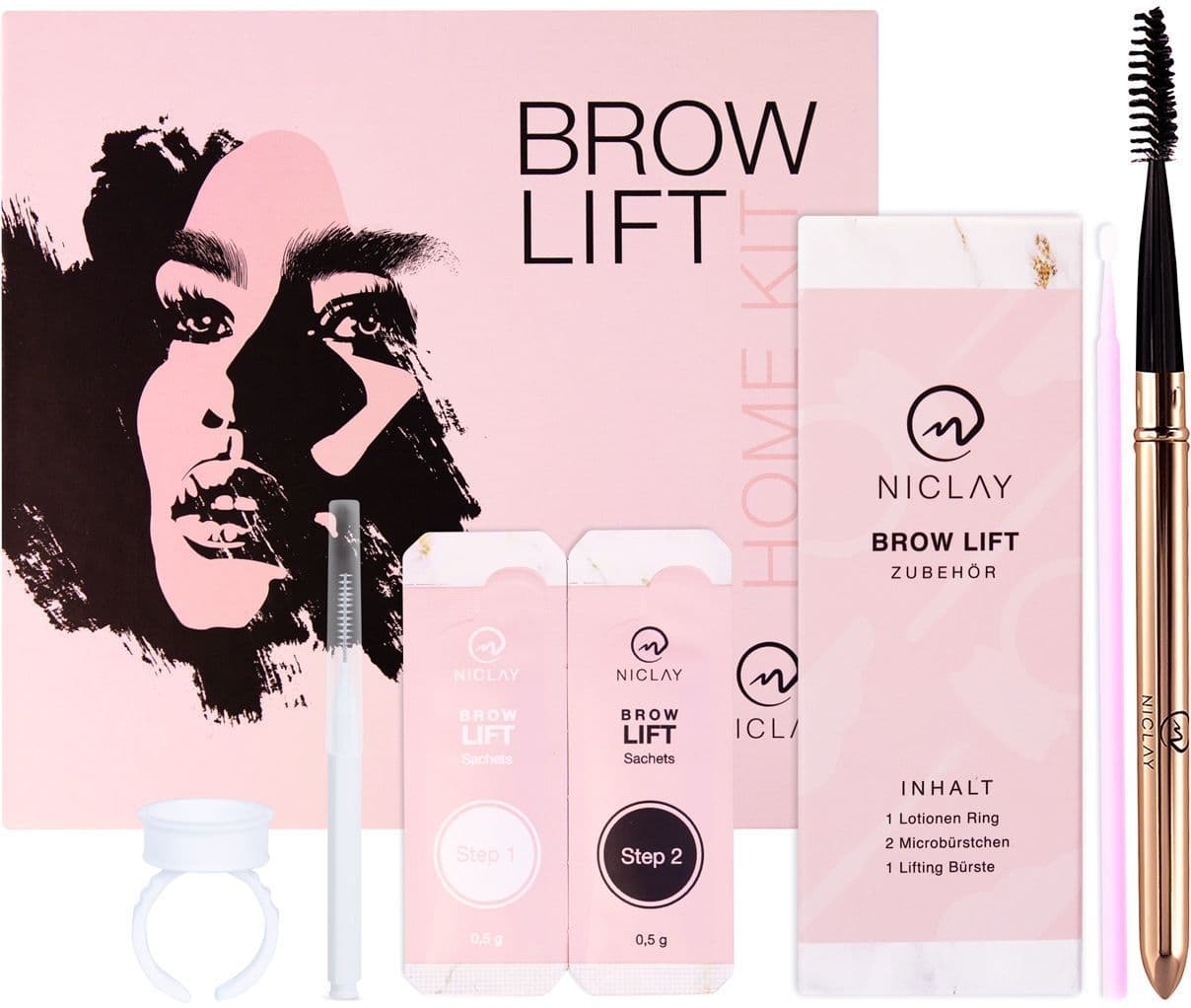 NICLAY Brow Lift Home Kit Geschenkpackung