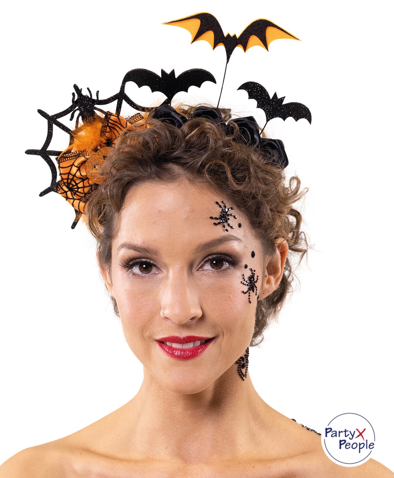 Halloween Glitter-Haarreif