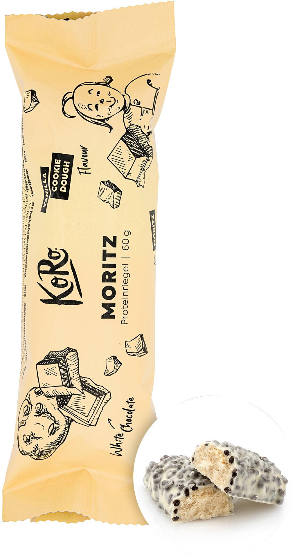Produktbild KoRo Moritz Proteinriegel Vanilla Cookie Dough 2 von 2