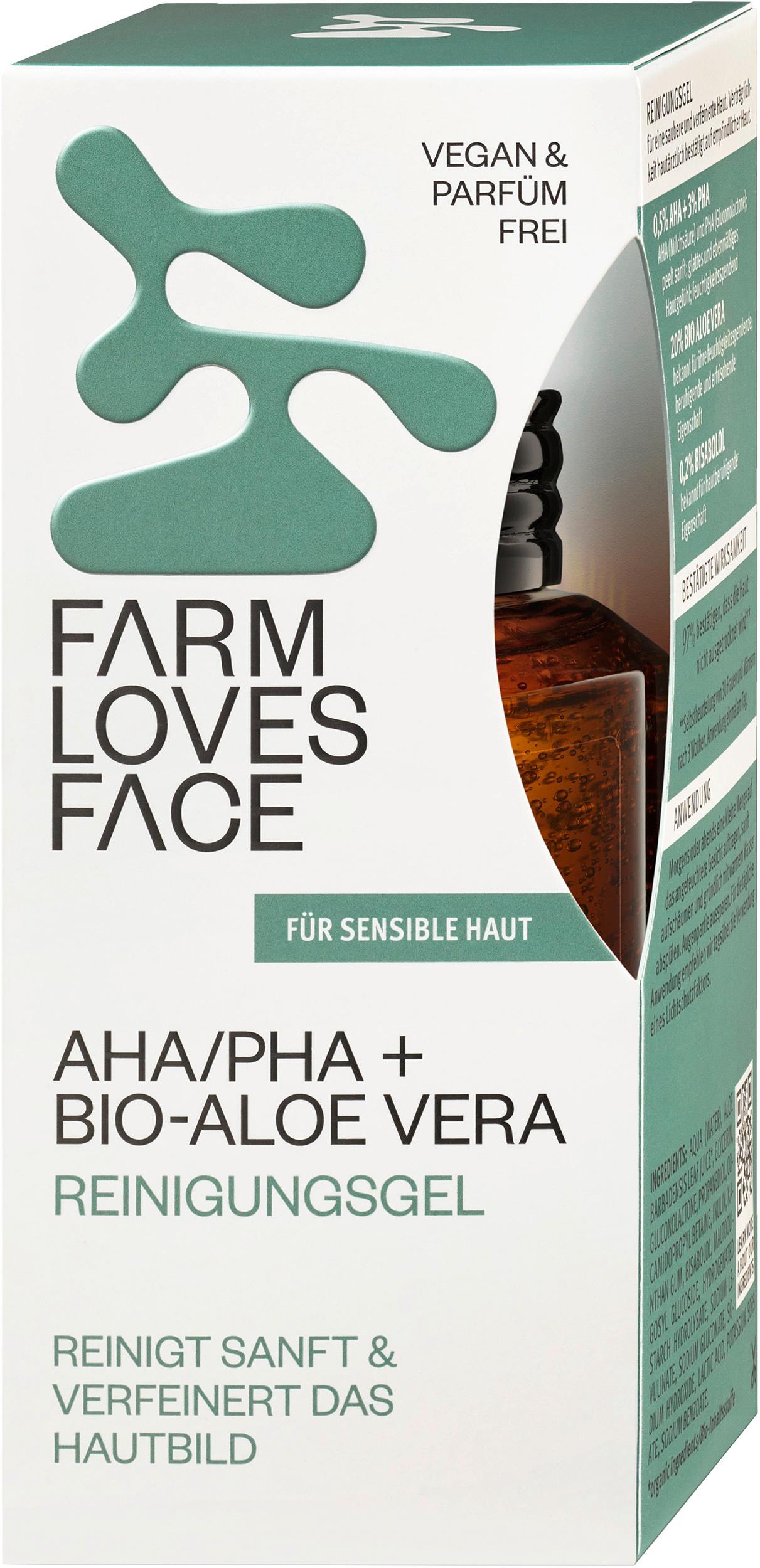 Farm loves Face AHA/PHA + Bio-Aloe Vera Reinigungsgel