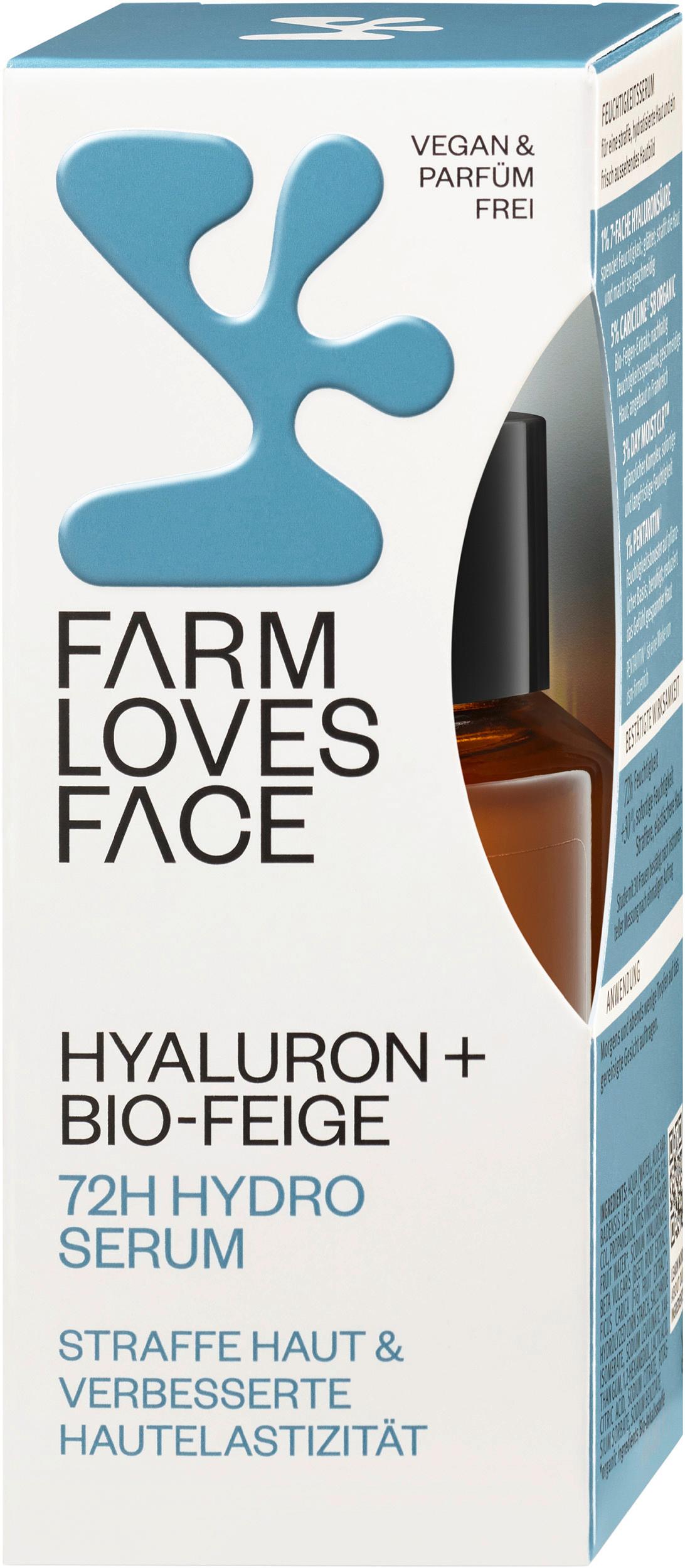 Farm loves Face Hyaluron + Bio-Feige 72h-Hydro Serum