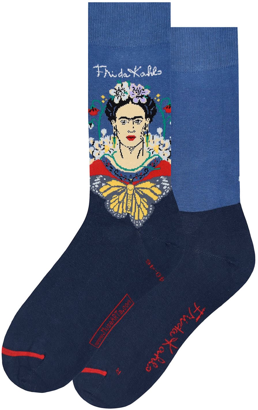 MuseARTa Unisex Socken Frida Kahlo Butterfly