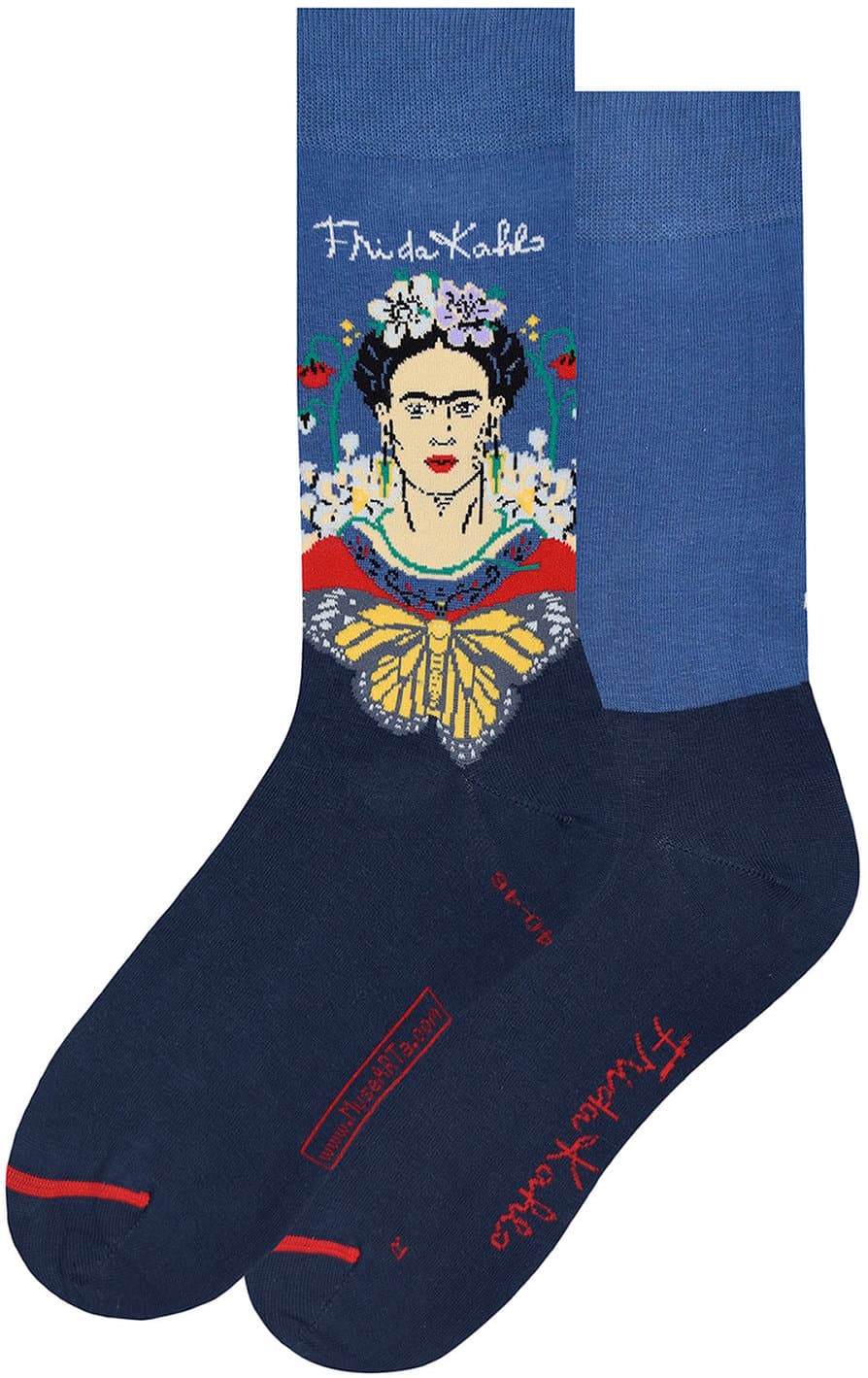 MuseARTa Unisex Socken Frida Kahlo Butterfly