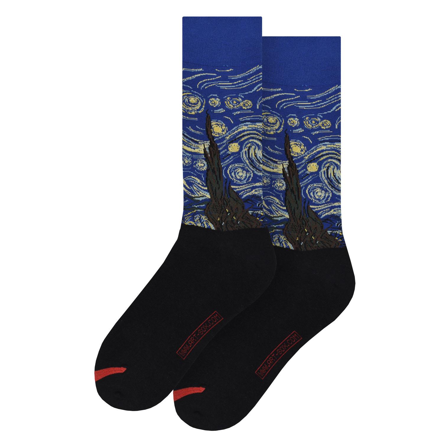 MuseARTa Unisex Socken Vincent van Gogh - Sternennacht