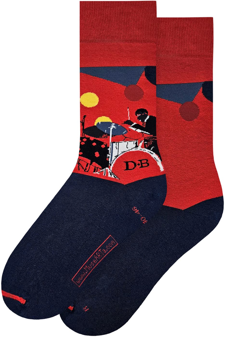 MuseARTa Unisex Socken Romare Howard Bearden - Thank You…F.U.M.L.