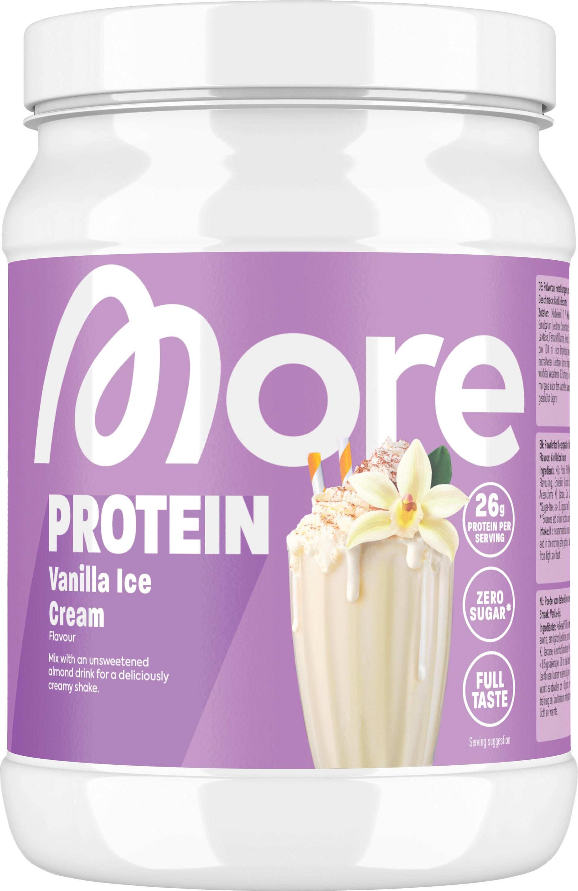 More Protein Vanilla Ice Cream