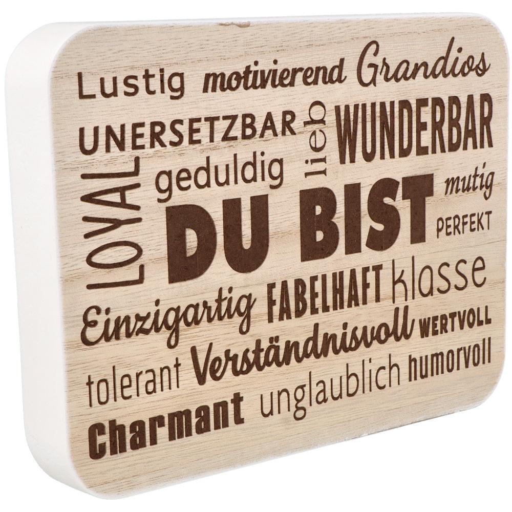 Produktbild Spruchreif Deko-Tafel Du Bist.. 2 von 2