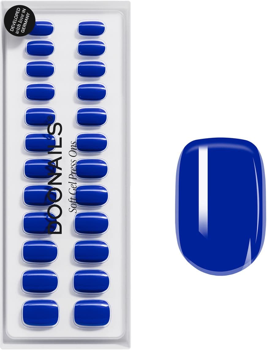 DOONAILS Soft Gel Press Ons Santorini Extra Short Square
