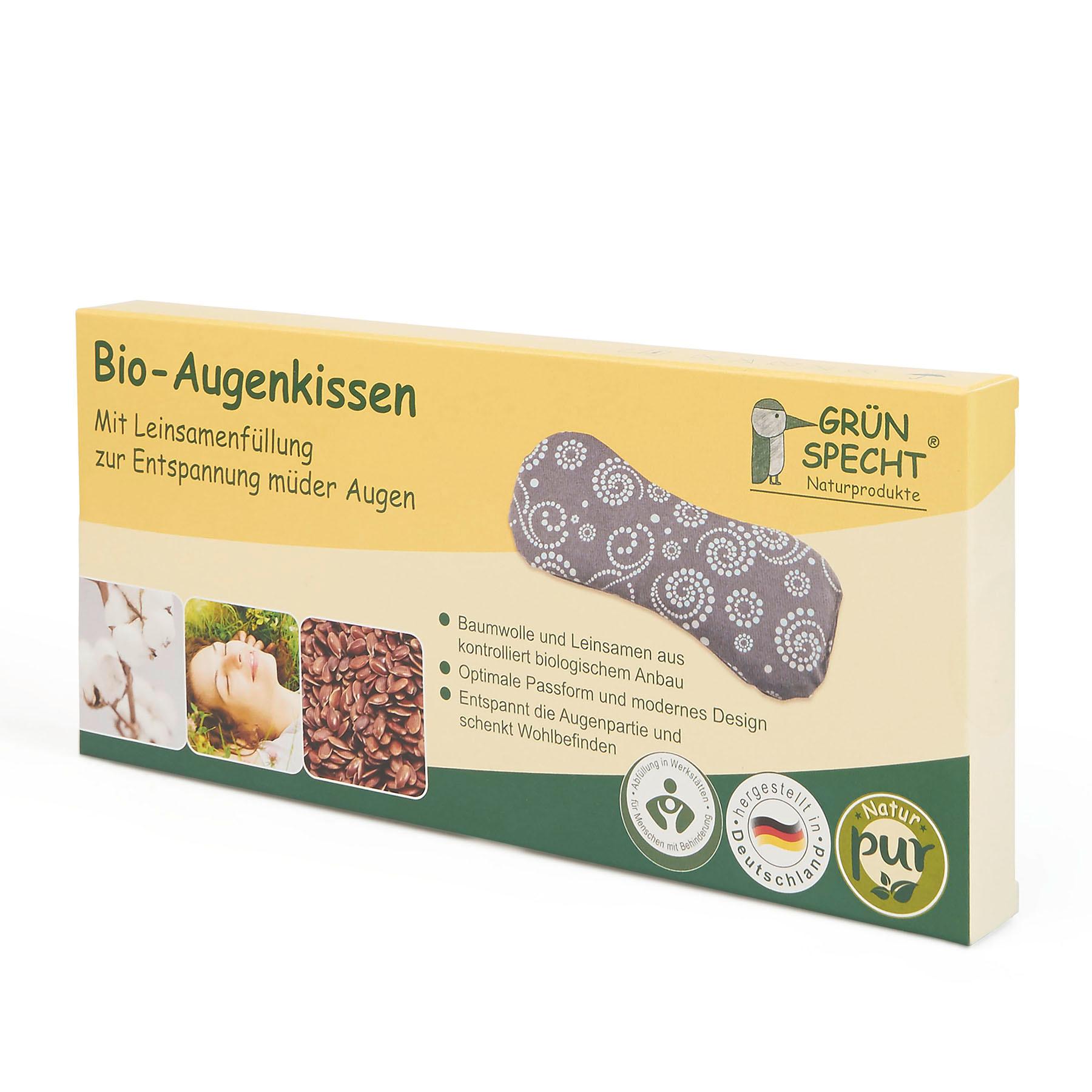Produktbild Grünspecht Bio-Leinsamen-Augenkissen Natur Pur 3 von 4
