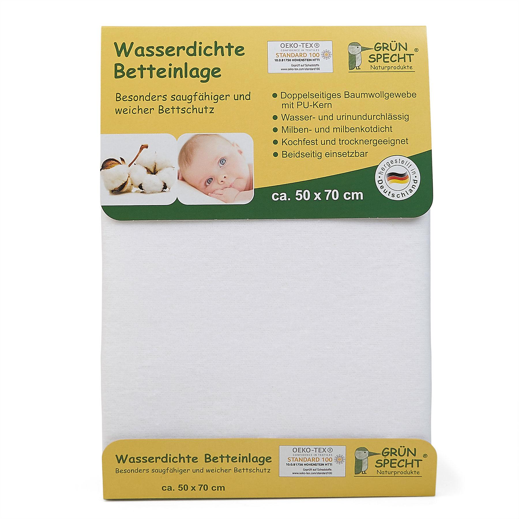 Grünspecht Betteinlage 50x70 cm
