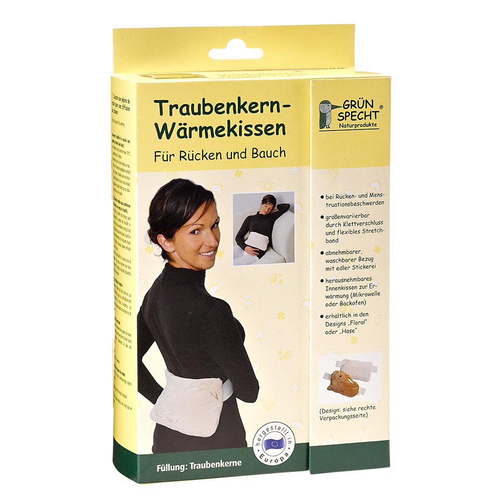 Grünspecht Traubenkernkissen