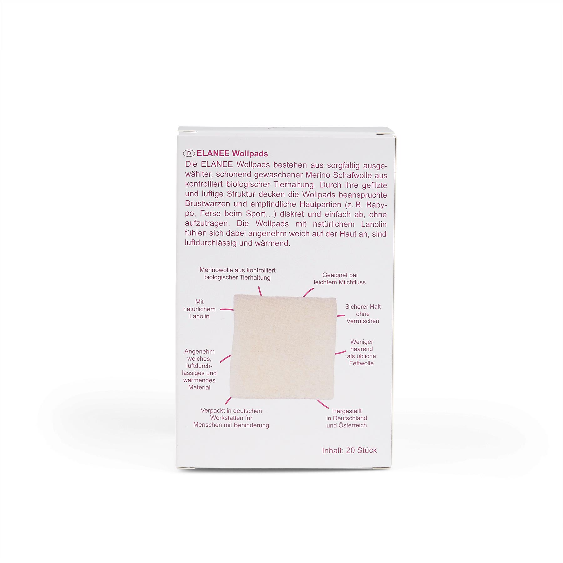 Produktbild ELANEE Wollpads, 20 Stück 2 von 7