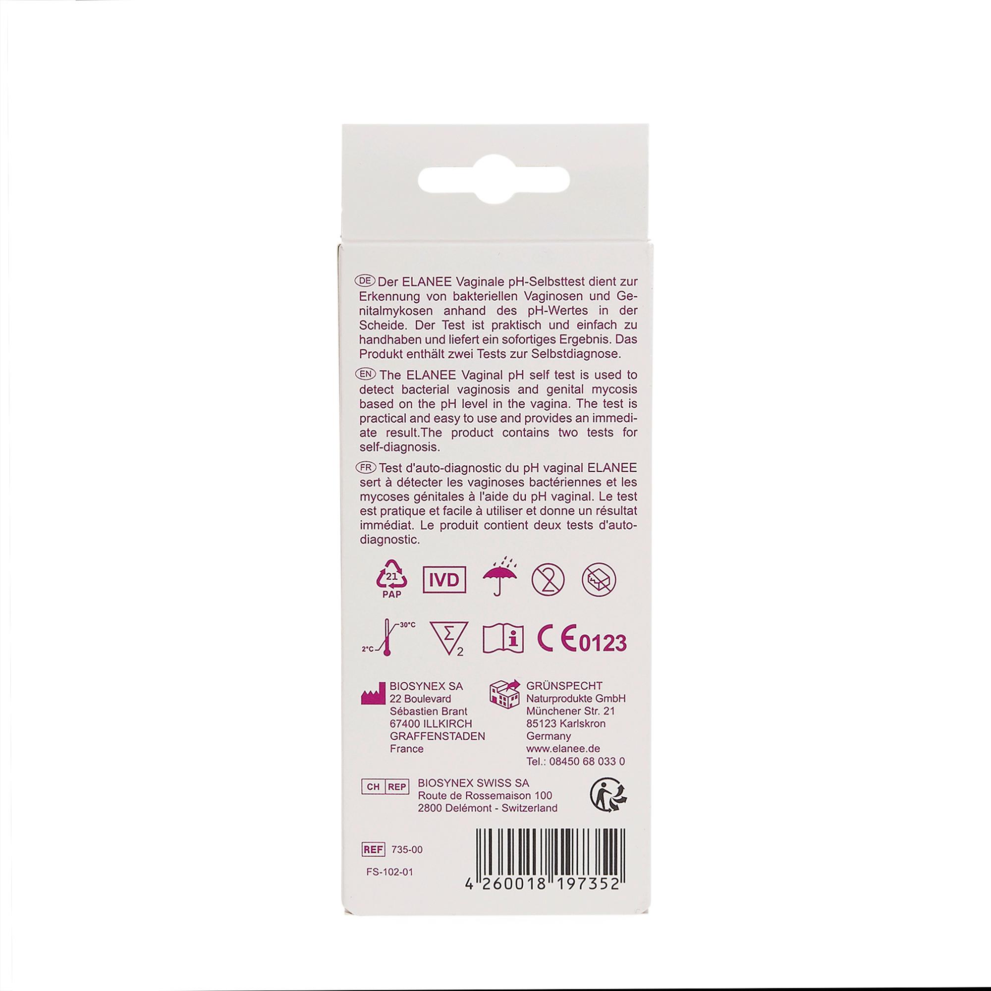 Produktbild ELANEE pH-Selbsttest 2 von 4