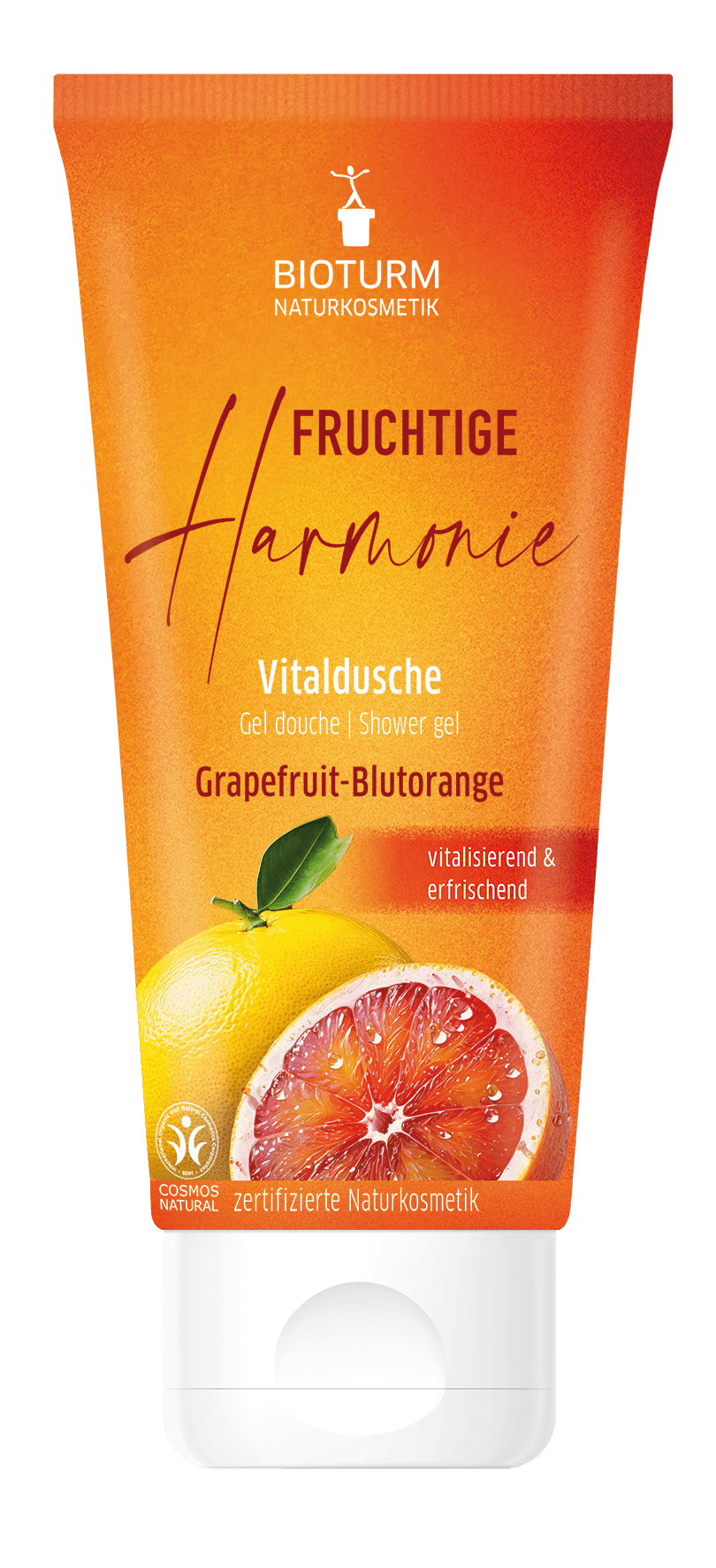 BIOTURM Duschgel Fruchtige Harmonie Grapefruit Blutorange