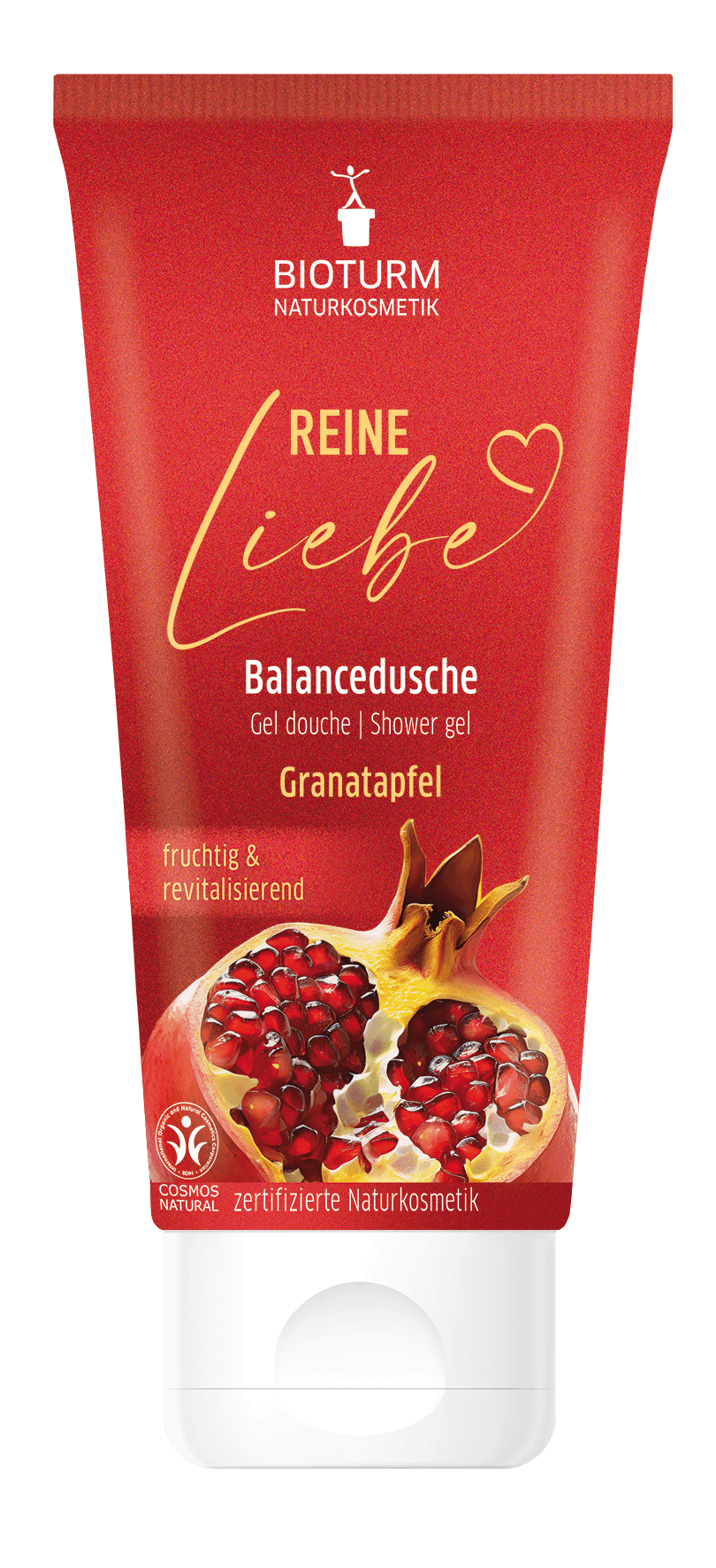 BIOTURM Duschgel Reine Liebe Granatapfel