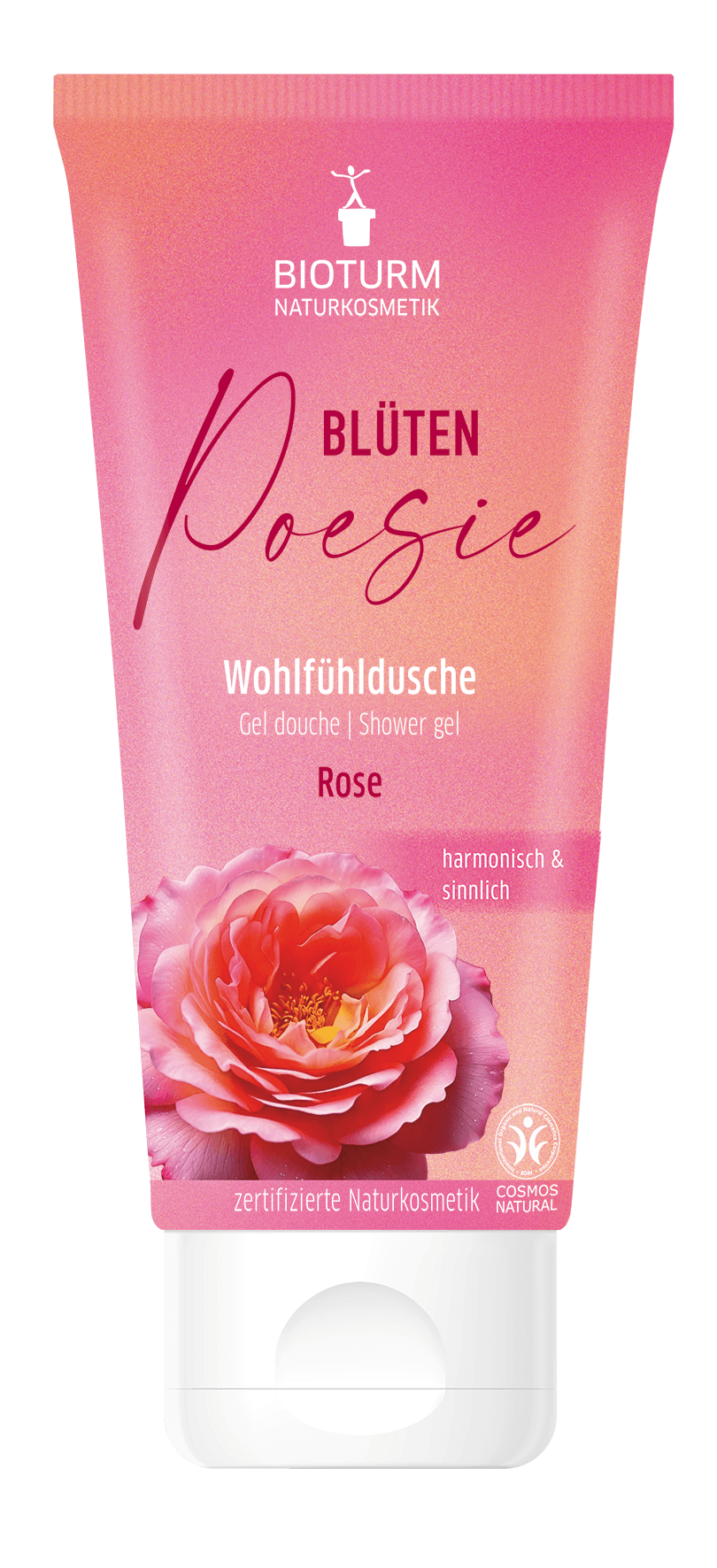 BIOTURM Duschgel Blüten Poesie Rose