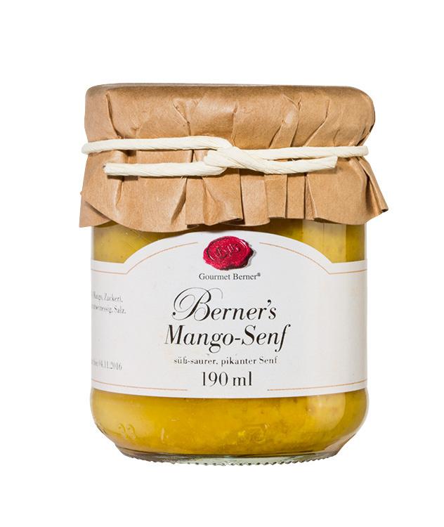 Gourmet Berner Berner´s Mango-Senf