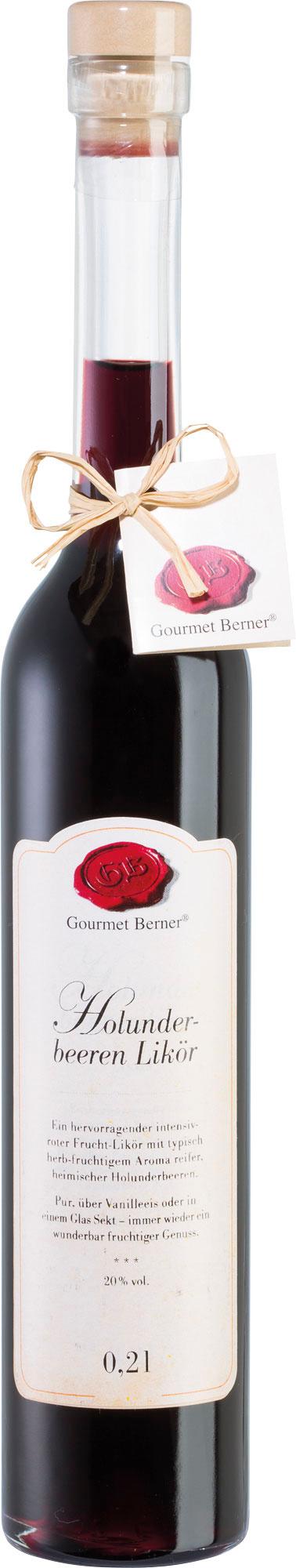 Gourmet Berner Holunderbeerenlikör