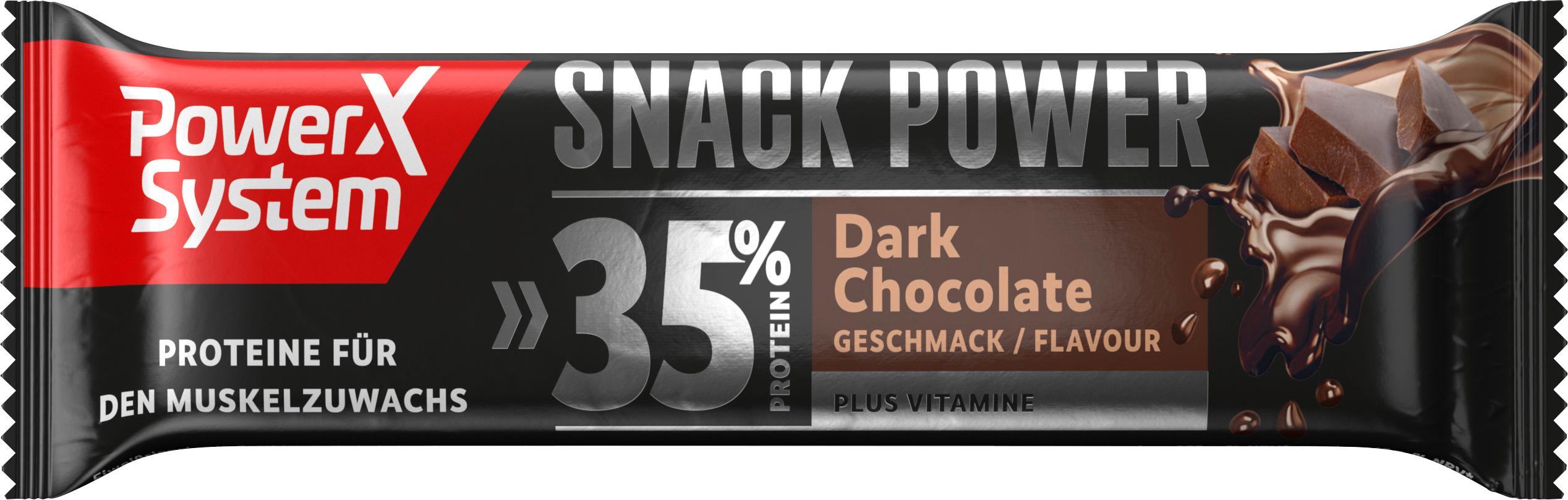 Power System Proteinriegel Snack Power Dark Chocolate