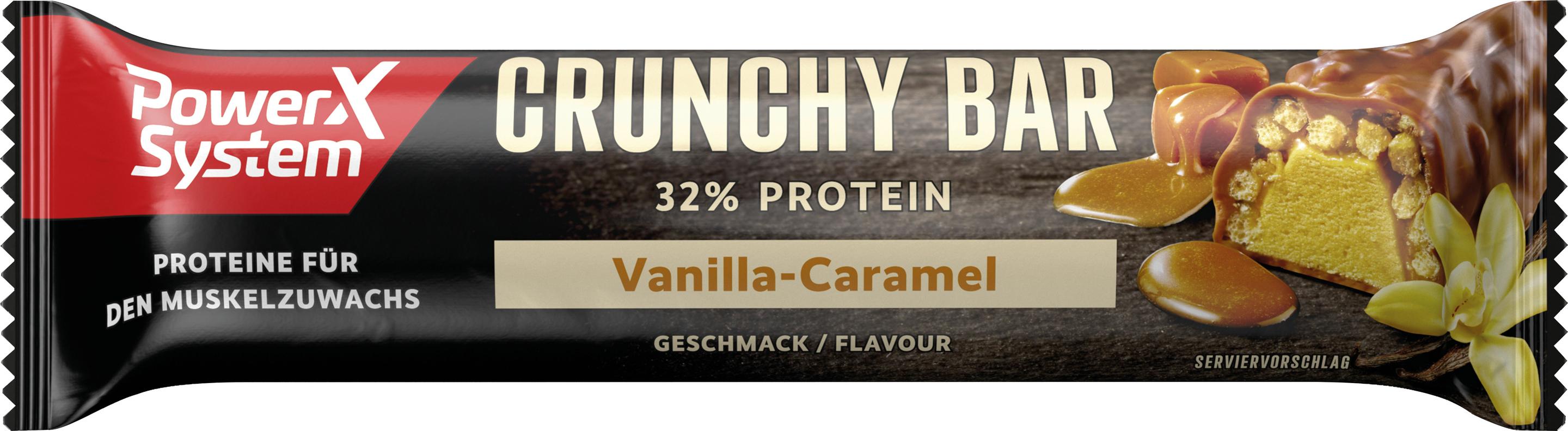 Power System Proteinriegel Crunchy Bar Vanilla-Caramel