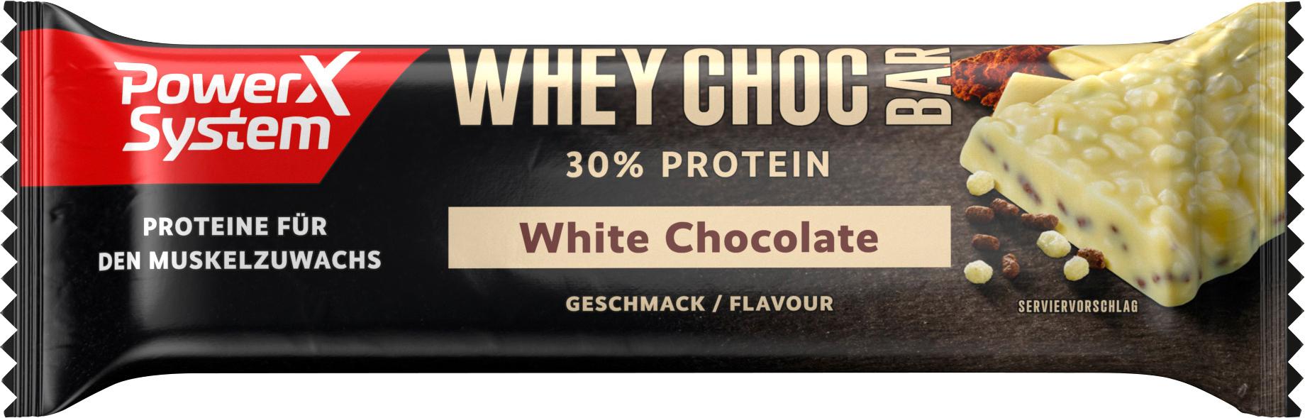 Power System Whey Choc Bar White Chocolate