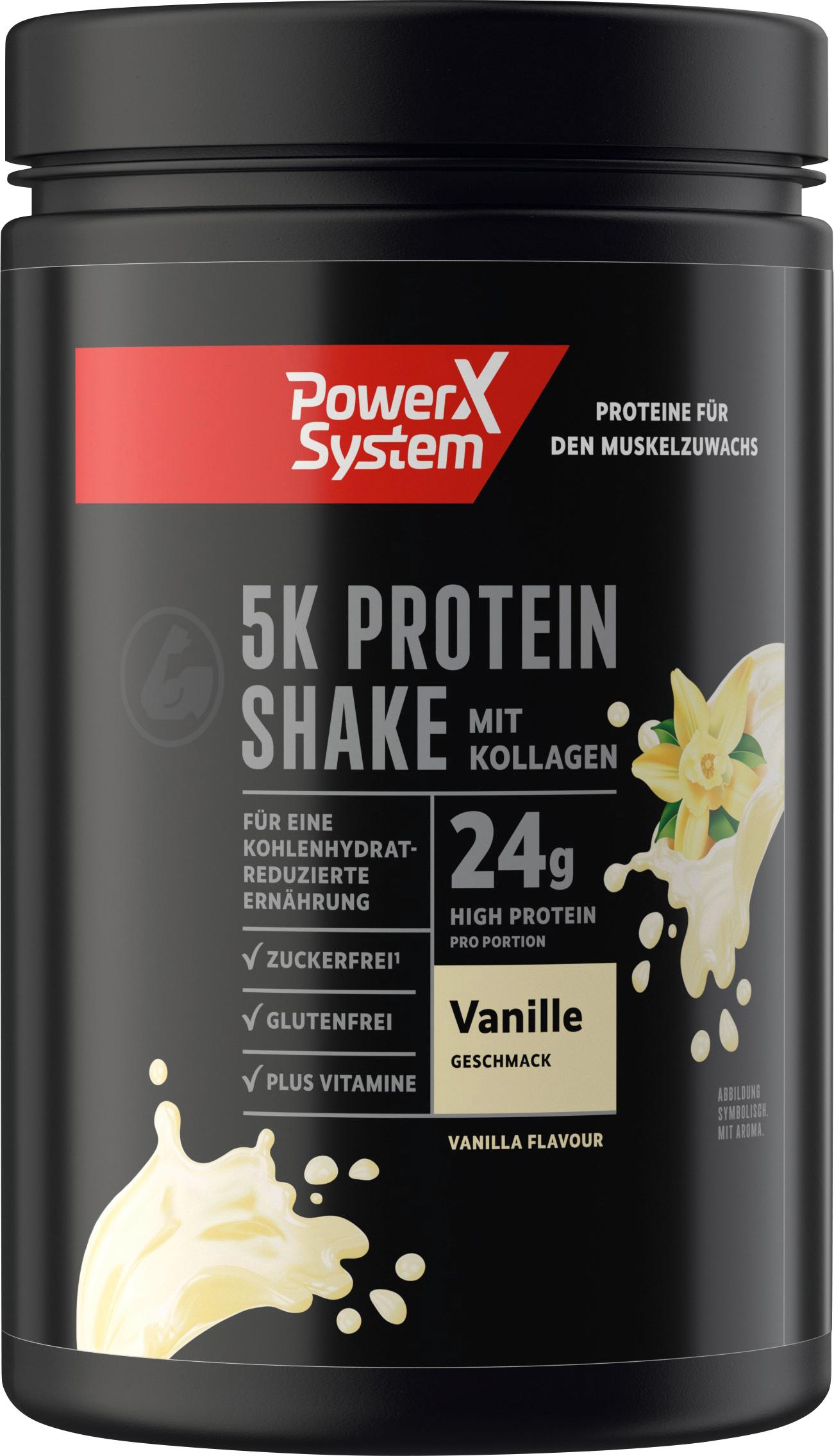 Power System 5K Protein Shake Vanille 360g
