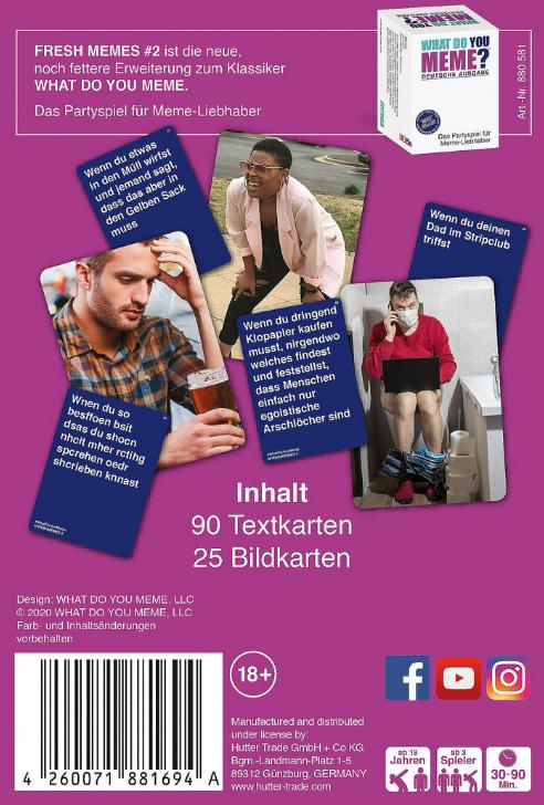 Produktbild Huch - What do you Meme? Fresh Memes #2 Erweiterung 3 von 3