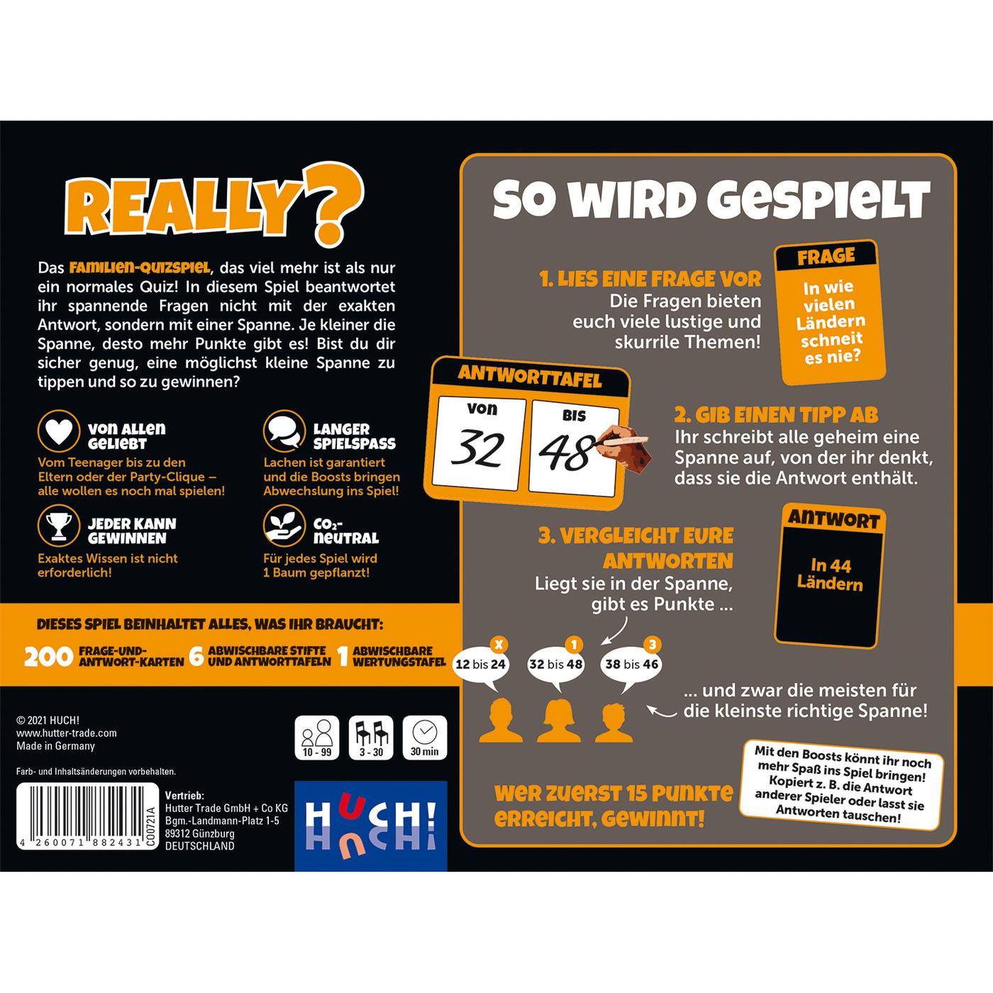 Produktbild Huch Verlag - Really?! von HUCH! 3 von 3