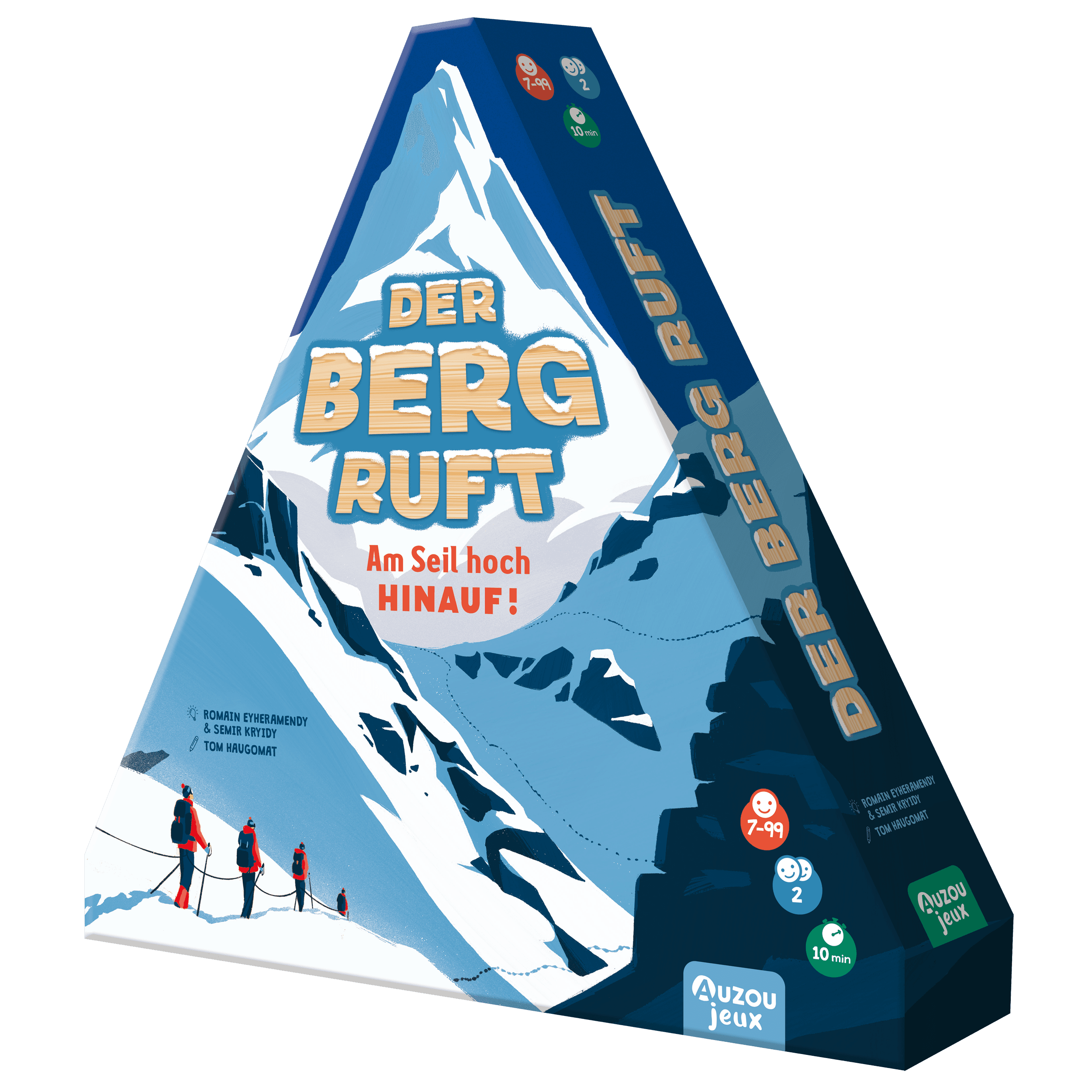 AUZOU Der Berg ruft! – taktisches Kletterspiel aus Holz, ab 7 Jahren