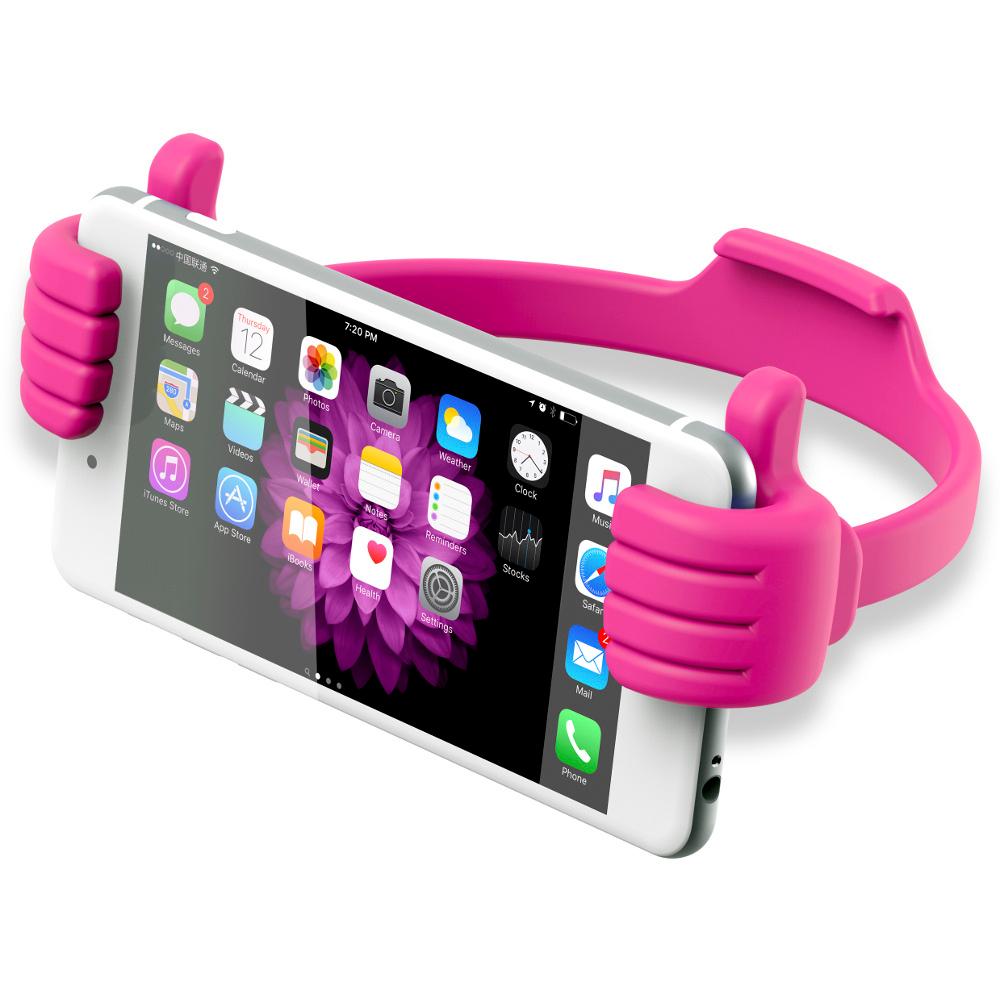 Xlayer Halterung Colour Line Thumbs Up Halterung Pink