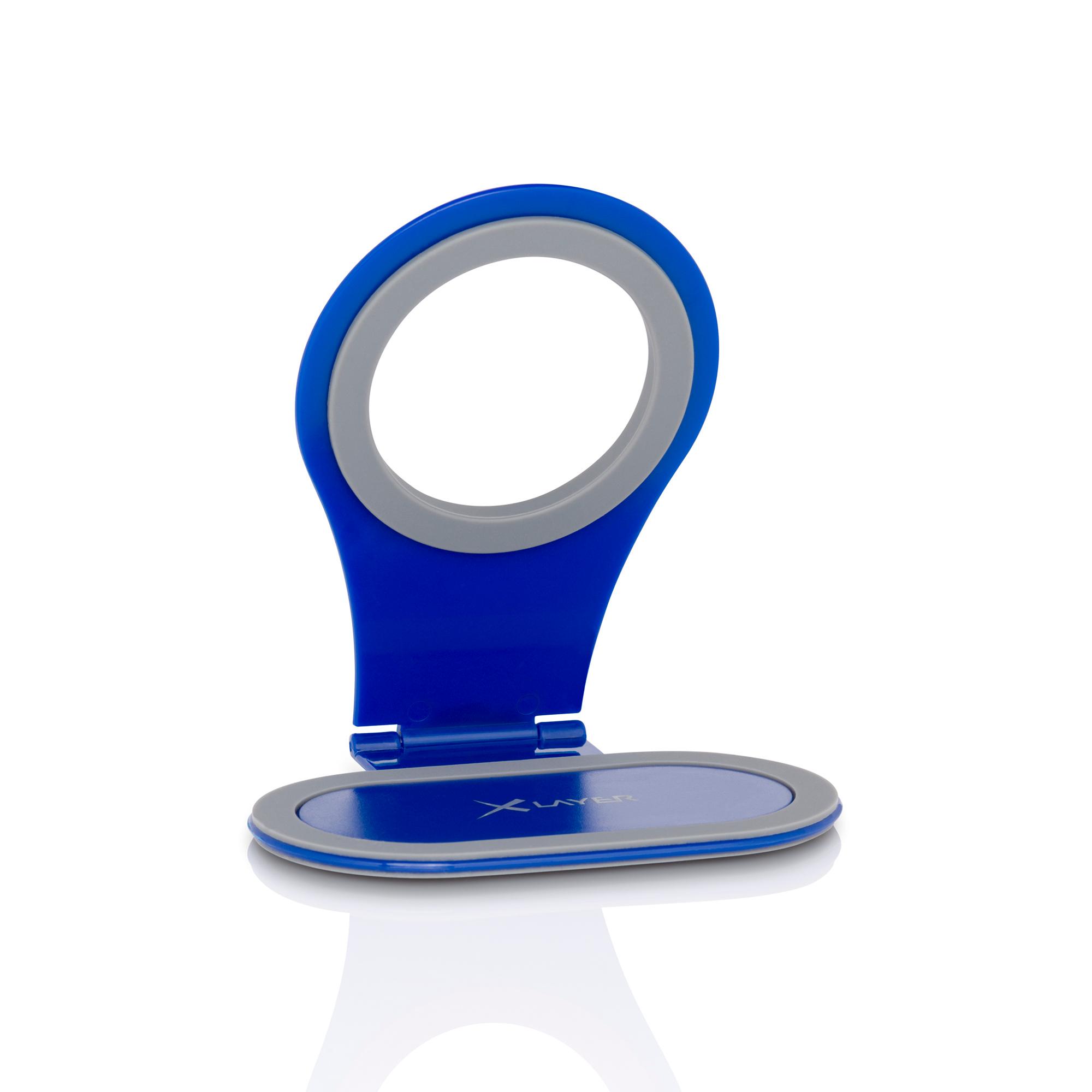Produktbild Xlayer Halterung Colour Line Steckdosenhalterung Blue 2 von 2