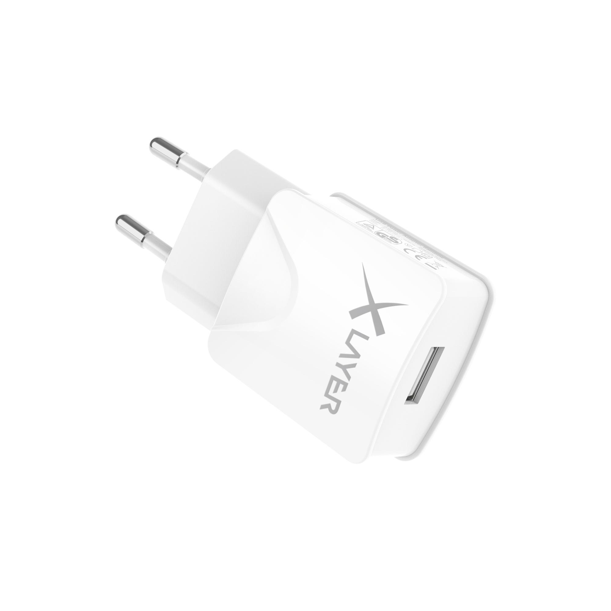 Produktbild Xlayer Ladegerät Colour Line USB Netzteil 2.1A White 3 von 3
