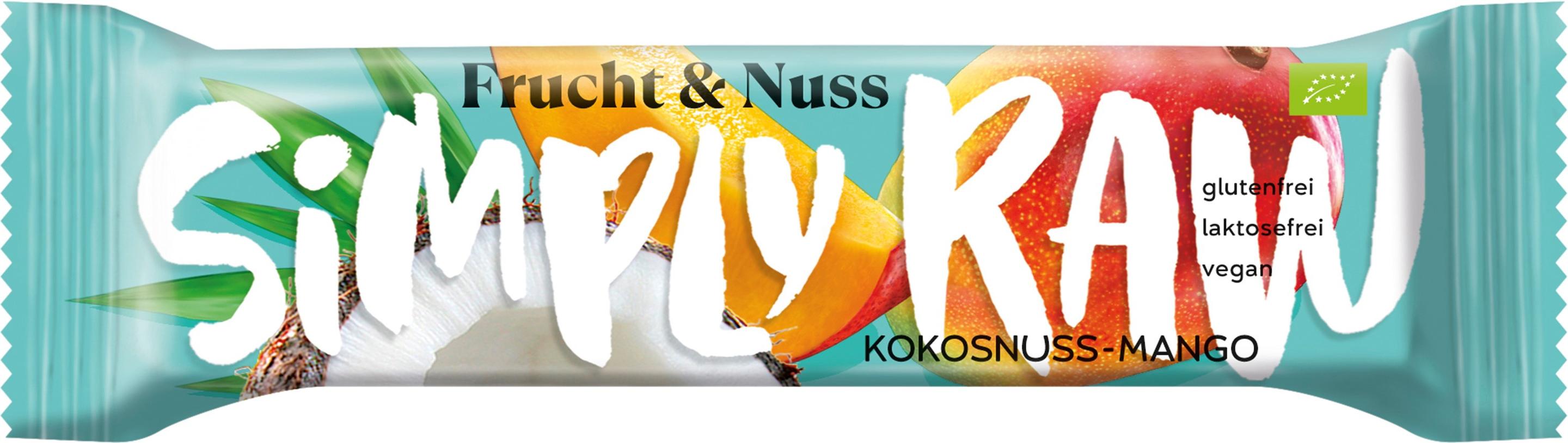 SIMPLY RAW Frucht&Nuss Kokosnuss-Mango