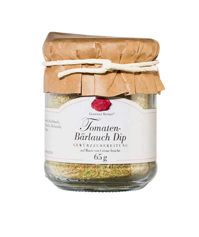 Gourmet Berner Tomaten Bärlauch Dip