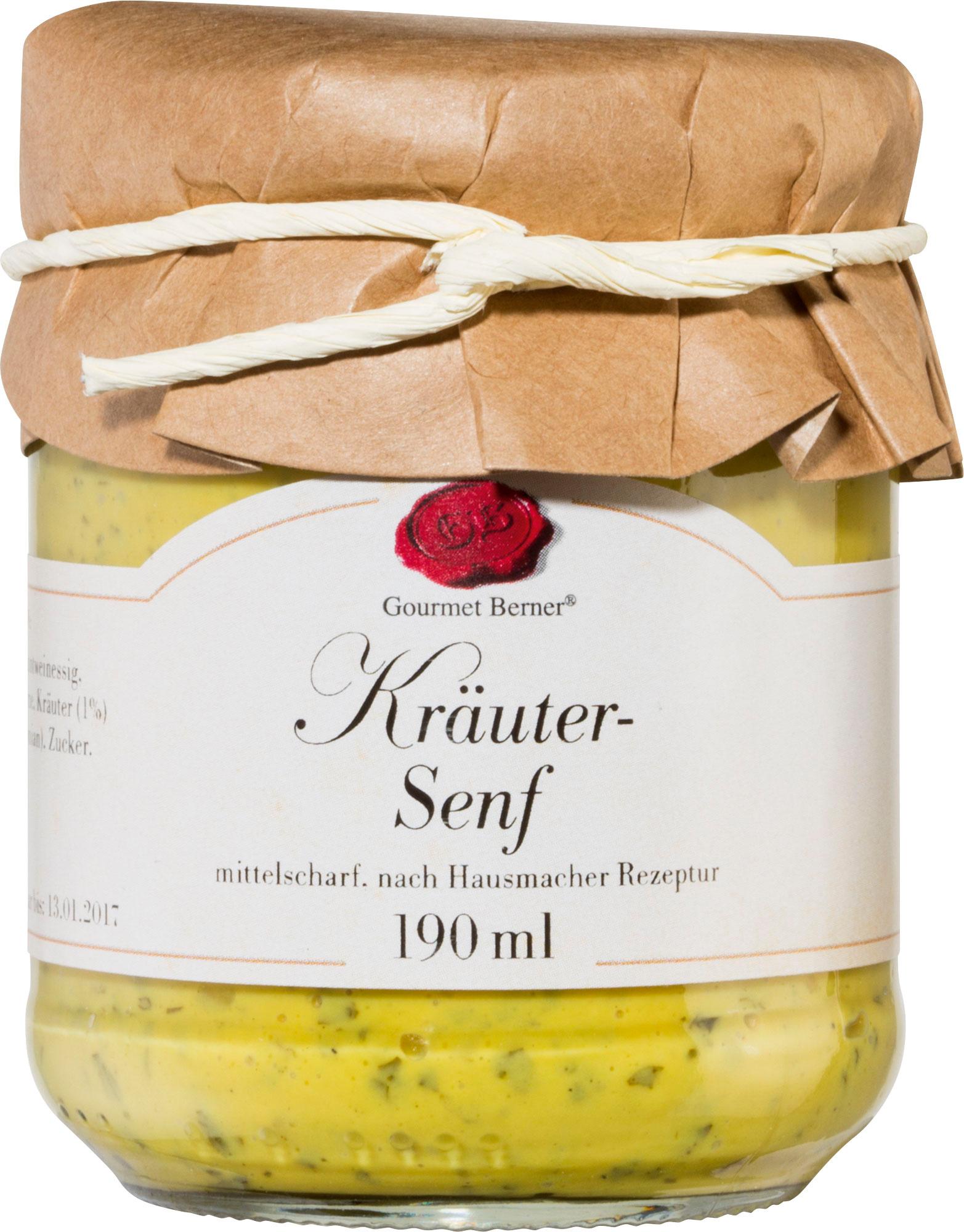 Gourmet Berner Kräutersenf