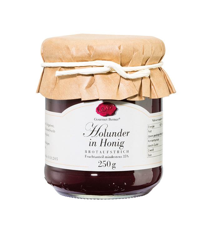 Gourmet Berner Holunder in Honig