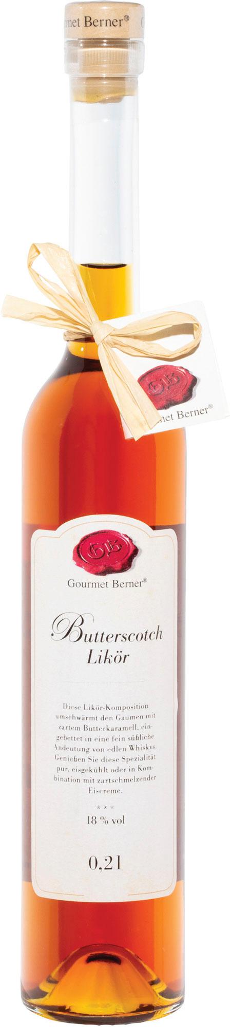 Gourmet Berner Butterscotch Likör
