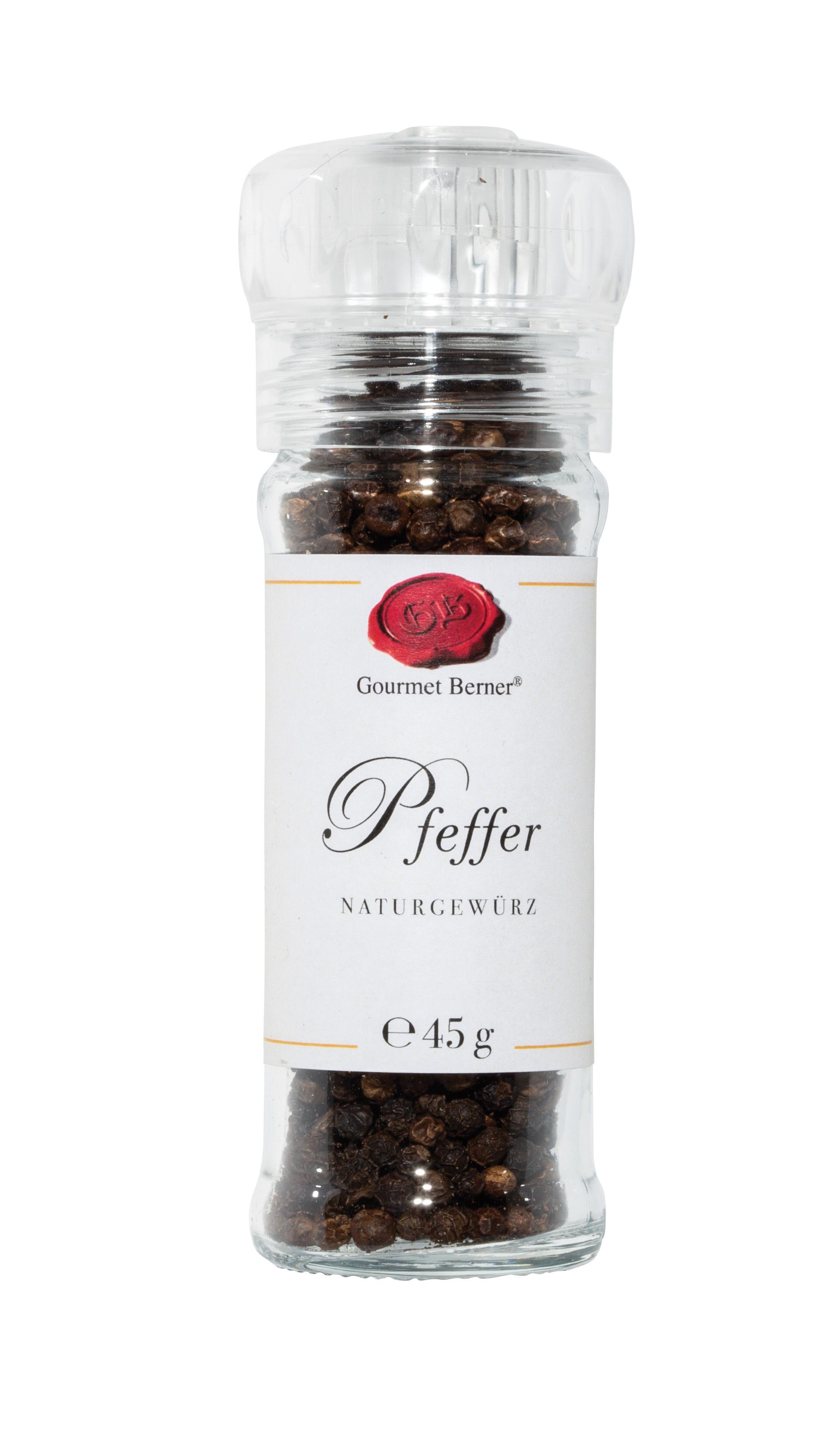 Gourmet Berner Gewürzmühle schwarzer Pfeffer