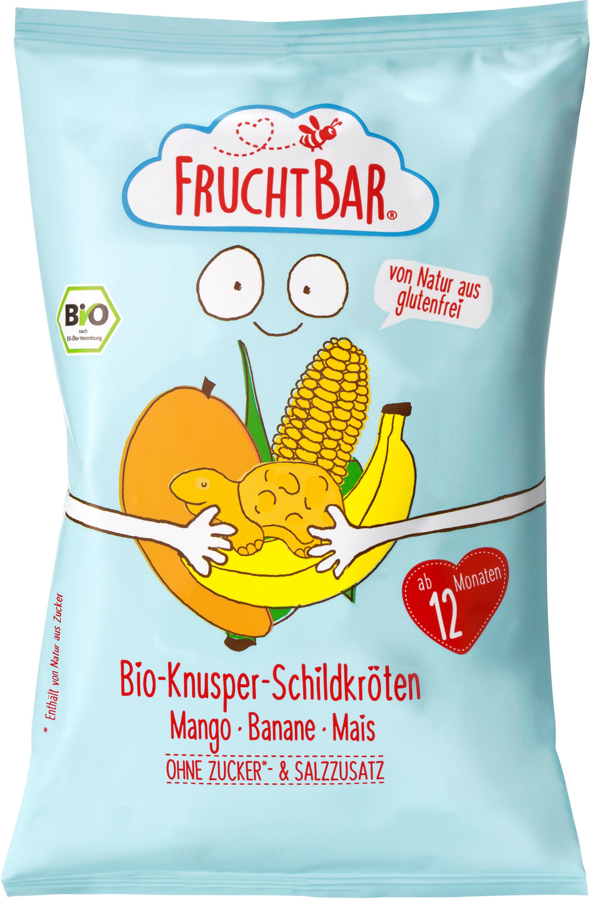 FruchtBar Beikost Knabber Knusper Schildkröte