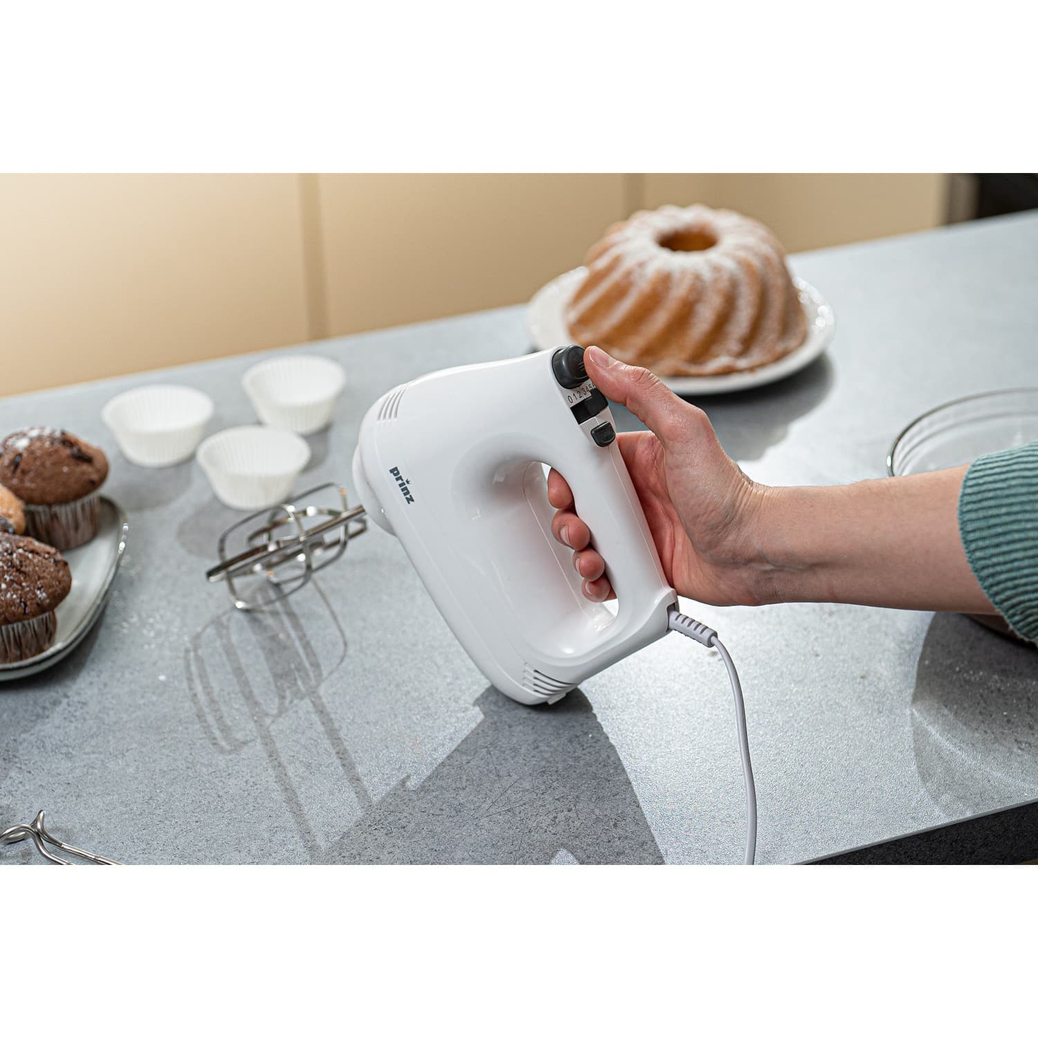 Produktbild PRINZ Handmixer PZ-HM1 8 von 9