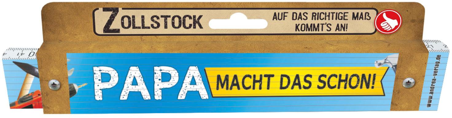 Produktbild Lustiger Zollstock mit Spruch - Papa macht das schon 2 von 2