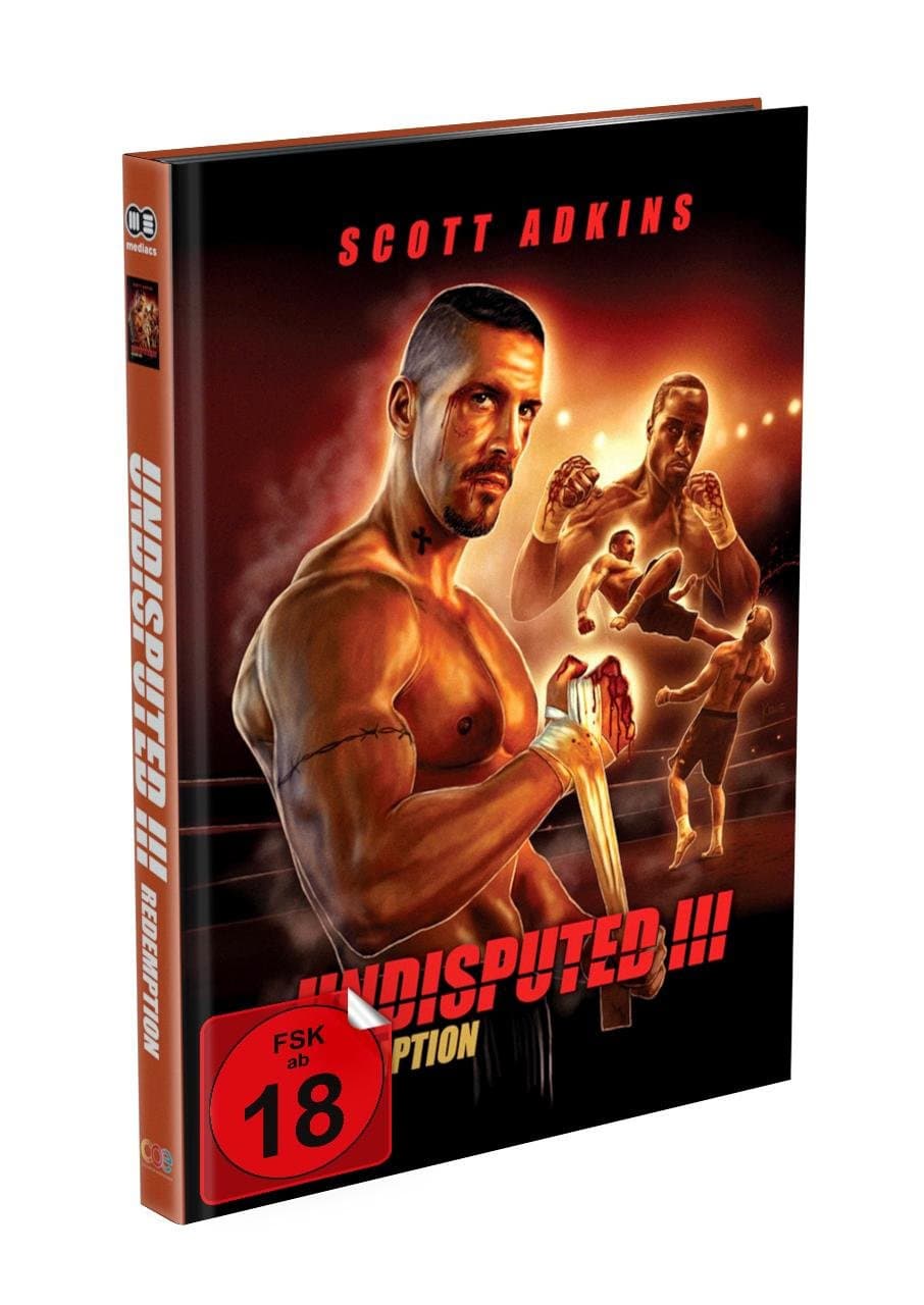 UNDISPUTED III: REDEMPTION – 2-Disc Mediabook Cover A (Blu-ray + DVD) Limited 999 Edition – Uncut