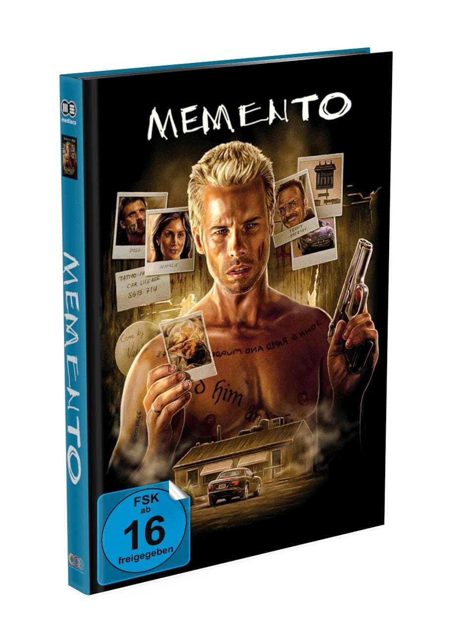 MEMENTO - 2-Disc Mediabook Cover A (Blu-ray + DVD) Limited 999 Edition
