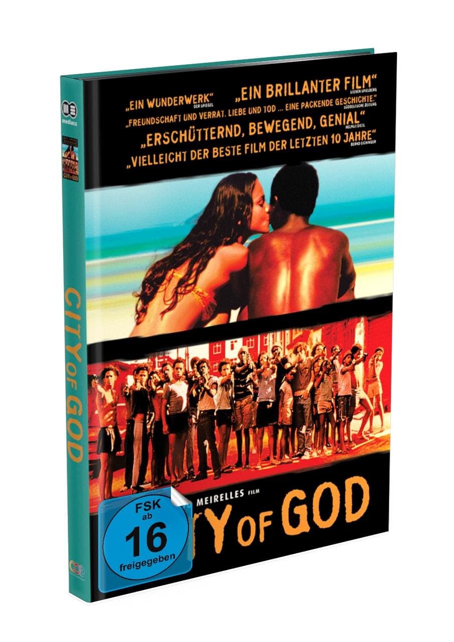 CITY OF GOD - 2-Disc Mediabook Cover A (Blu-ray + DVD) Limited 999 Edition